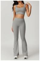 Ropa interior deportiva con espalda cepillada para mujer, sujetador de Yoga antigolpes, camisetas sin mangas transpirables de secado rápido para correr, entrenamiento, ocio y Fitness - details 14