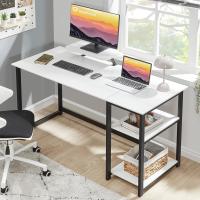 Escritorio de Computadora con Estantes Reversibles Mesa de Oficina para Ahorro de Espacio - details 58