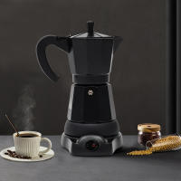 Máquina de Café Eléctrica de Aluminio 300 ml Filtrado Reutilizable Café Mocha Doméstico y Dining - details 6