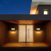 Lámpara LED de Pared de 24W para Exterior Interior IP65, Luz de Pared Ajustable, Moderno Apliques de Pared Aluminio para Entrada Jardines Pasillo Sala, Blanco Cálido 2700K-3000K, Bronce - details 114