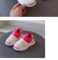 Primavera y otoño nuevos niños Casual versátil cómodo luminoso zapatillas niñas antideslizante moda papá zapatos marea - details 9