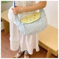 Bolso de hombro de nailon de estilo coreano informal, bolso bonito con forma de fruta, bolso cruzado, bolso de mano ligero, bolso mensajero de tela para estudiante - details 25