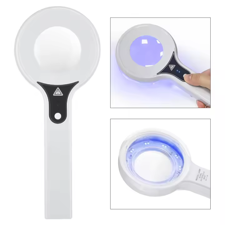 BIT Lámpara LED de Madera para Análisis de Piel y Belleza Profesional Máquina Facial Diagnóstico de Piel contra Vitiligo y Psoriasis - 1