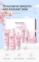 Set de Cuidado de la Piel Sakura de Belleza Kit de 6 Piezas con Limpiador, Toner, Sérum, Crema de Ojos, Esencia Herramientas de Cuidado de la Piel Facial - details 2