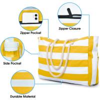 Bolsos de playa para mujer Bolso grande de playa impermeable Bolsos de playa con cremallera Bolso de piscina impermeable a prueba de arena Bolso grande - details 69