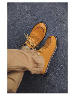 Nuevos zapatos de cuero casuales anti-terciopelo que aumentan los zapatos bajos - details 14