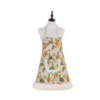 Delantal Retro chino antimanchas creativo, delantal de cocina ajustable con estilo, delantal elegante y cómodo para colgar en el cuello, barbacoa - details 4