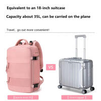 Mochila de Viaje para Mujer, Gran Capacidad, Impermeable, informal, Deportes al Aire Libre, para Portátil y Cuad - details 13