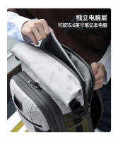Nueva mochila para hombre de gran capacidad de color contrastante mochila de fitness para ir al trabajo bolsa de viaje bolsa de ordenador - details 9