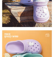 Zuecos de plataforma para mujer, zapatos de jardín al aire libre, sandalias de piscina, chanclas de baño, sandalias de playa - details 16