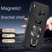 Para Nubia Z60s Pro funda de lujo armadura Magsafe mate anillo soporte contraportada para Nubia Z70 Ultra Z60 Ultra Z60s Pro carcasa a prueba de golpes - details 2