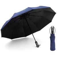 Paraguas de Viaje Pequeño y Ligero Resistente al Viento, Plegable, Acero Robusto, Portátil, Ideal para Hogar y Viajes - details 1