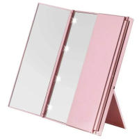 Espejo de maquillaje Espejo de maquillaje LED portátil de tres lados - details 0