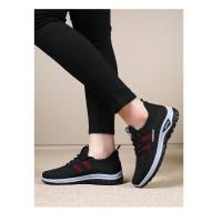Zapatos deportivos transpirables a la moda para mujer, calzado informal de corte bajo para primavera, nuevo estilo, plantilla de EVA cómoda superior de malla - details 27