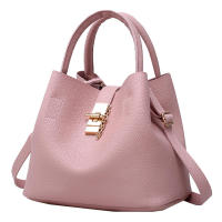 Bolso De Hombro Para Mujer Gran Capacidad Bolso De Mano Con Patrón De Lichi Bolso Cruzado De PU Bolsa Mensajera Para Dama - details 8