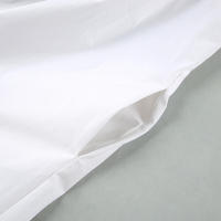 Falda francesa de algodón puro blanco Dre Fresh A-line estilo suave informal para mujer Otoño Invierno nueva colección - details 19