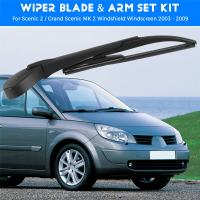 Kit de escobilla y brazo de limpiaparabrisas trasero, parabrisas para Renault Scenic 2 / Grand Scenic MK 2, 2003 - 2009 - details 3