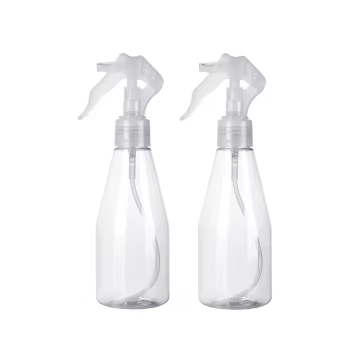 Botella pulverizadora con gatillo manual recargable de 200ml, pulverizador de agua de limpieza de plástico, atomizador de Perfume, botella vacía, herramientas de jardinería y cocina - 1