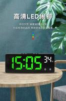 Reloj despertador Digital con Control por voz, alarma Dual de temperatura, repetición, reloj de mesa de escritorio - details 0