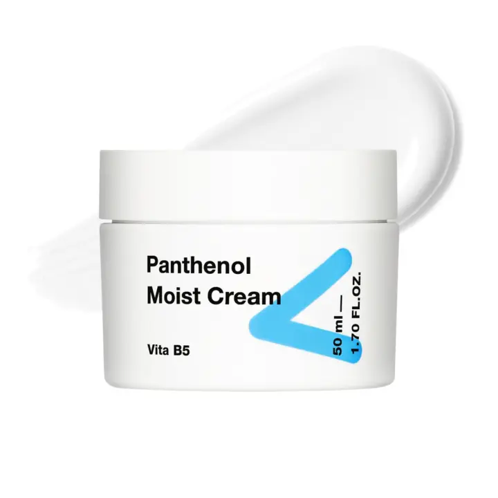 Crema húmeda TIAM, 1.7 fl oz, 10% pantenol (vitamina B5) hidratante hidratación seca sensible de larga duración para una piel suave y radiante, - 1