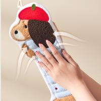 Toalla de mano con forma de perro salchicha de secado rápido, toalla de limpieza colgante más gruesa, paños de cocina reutilizables absorbentes para Baño - details 1