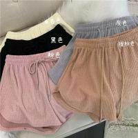 Pantalones Cortos de Gimnasio para Mujer Ligeros, Sueltos, Estilo Casual, Talla Grande, Cintura Alta, A-Palabra - details 5