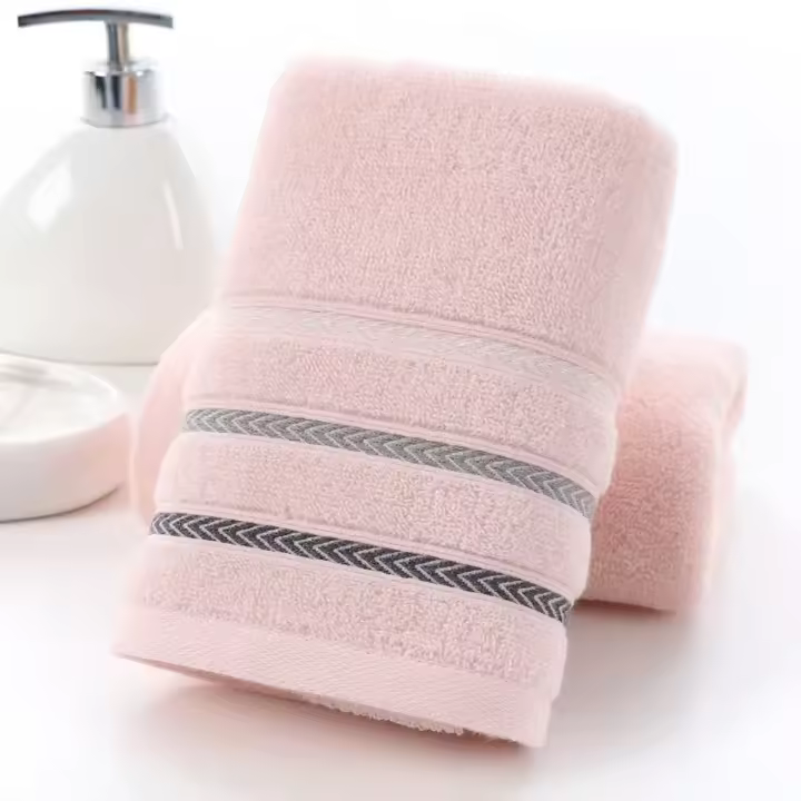 Toalla de microfibra absorbente para adultos, toalla de mano pura para limpieza facial, ducha de pelo, baño, hogar y Hotel, 1 unidad - 1