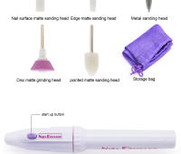 Kit de taladro eléctrico portátil para manicura, herramientas para uñas, pulidor y pedicura - details 3