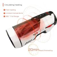 Embalaje privado Sexy 708pro masturbador masculino volante pistón calefacción Masturbateur Vagina Pussy vibrador automático hine juguetes sexuales para hombres - details 10