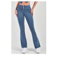 Pantalones de Cintura Alta de Melocotón Europeo Versátiles para Mujeres, Adecuados para Fitness y Yoga, Acampados Fuera de Uso - details 11