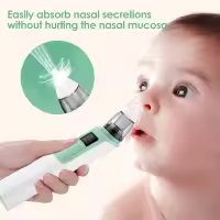 Absorbente Nasal Eléctrico para Bebé, Limpiador Silencioso, Rinitis de Obstrucción Niños - details 5