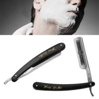 Maquinilla de afeitar de acero inoxidable para hombre, navaja de afeitar Manual, recta, de alta calidad, modelo Gold Dollar 66 - details 1