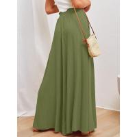 Falda elástica para mujer Pantalones casuales de alto confort con cintura ancha - details 12