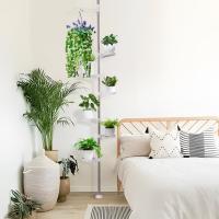 Soporte de 7 Niveles para Plantas Interiores Decorativo de Metal para Macetas - details 5