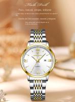 Nuevo reloj delgado mujer impermeable luminoso reloj de lujo - details 2