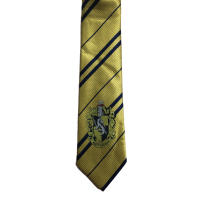 Corbata amarilla y negra con escudo adulto niño disfraz mago bruja cosplay oro envio urgente - details 0