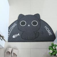 Alfombra antideslizante de dibujos animados para puerta de entrada, Felpudo con lazo de alambre para quitar el polvo, ideal para pasillo, cocina y baño, novedad - details 15