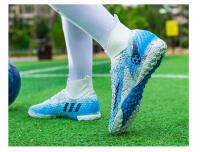 Botas de Fútbol Hombre 2025 Caña Alta con Tacos Largos o Cortos TF |   Antideslizantes, Ligeras y Profesionales – Tallas 34-45 - details 17