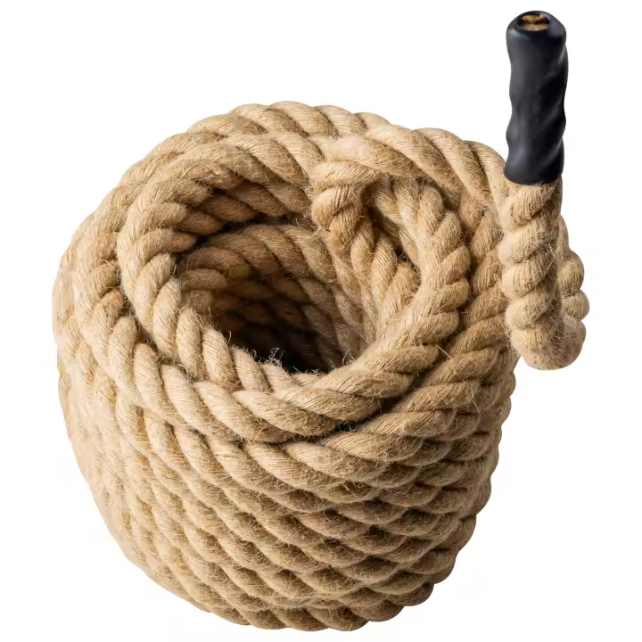 SucceBuy Cuerda de escalada para gimnasio, cuerda de entrenamiento físico para gimnasio, cuerda de entrenamiento para ejercicio, 1 pulgada de diámetro y 50 pies de longitud - 1