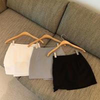 Falda corta de verano para mujer estilo irregular con lazo pantalones de mezclilla de moda - details 13