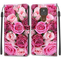 Funda tipo billetera de mariposa para Moto E7 Plus G9 Play G10 Power G20 G30, cubierta trasera protectora de cuero con tapa magnética y ranura para tarjeta - details 45