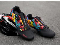 Nuevos zapatos de bicicleta de carretera, zapatillas de ciclismo para hombres, zapatillas de deporte para clítoris de montaña, tacos de ruta, zapatos planos de velocidad para bicicleta de cross, zapatos de Pedal Spd para mujeres - details 16