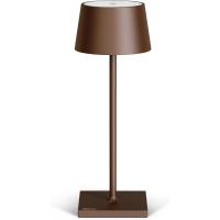 Lámpara LED recargable USB de Mesa Regulable - Larga duración - Luz regulable (Dimmer) con un toque - Casa y restaurante - Protección IP54 - Dorado Oscuro - details 21