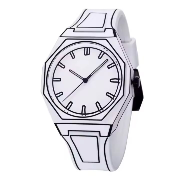 Reloj de Cuarzo de Lujo para Hombres Estilo Comic Resistente al Agua Movimiento Automático - 1