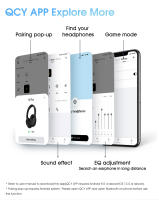 Auriculares Inalámbricos QCY H2 Pro Modo BASS HIFI 3D Estéreo 70H Tiempo de Reproducción Auriculares para Juegos Bluetooth 5.3 con Micrófono Cableado y Inalámbrico Control de Volumen - details 12