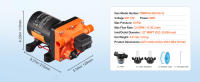 SucceBuy Bomba de diafragma de 12 V, bomba de agua de 12 V CC con presión ajustable de 40 a 100 PSI, interruptor de presión automático, puerto MNPT para RV, yate, marina, camión de alimentos, caravana - details 7