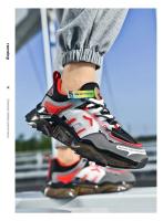 2024 Zapatos deportivos para correr de diseñador para hombre, parte inferior gruesa, cojín de aire, goma, verano - details 17