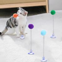 Juguete de Gato de Primavera Wanda de Estimulación Multicolor con Ventosa - details 2