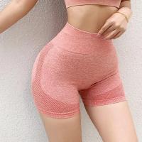 Pantalones cortos de Yoga de cintura alta para mujer, ropa deportiva para Fitness, levantamiento de glúteos, gimnasio, correr - details 1