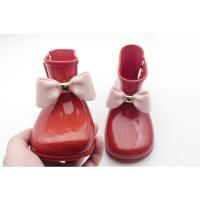 Versión Coreana De La Nueva Parte Inferior Suave Del Bebé Niños Arco Zapatos De Lluvia Niñas Jalea Baja Botas De Agua Linda Princesa Zapatos Botas Cortas - details 13